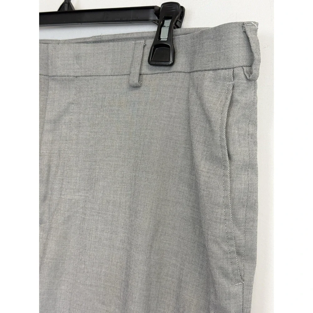 Apartment 9 Premier Flex Slim Fit Dress Pants‎ Mens 38x32 Gray Stretch